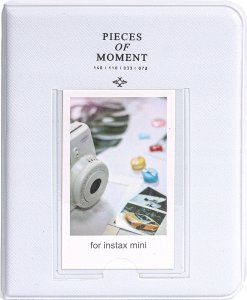 Pokrowiec LoveInstant Zestaw 5w1 Futerał + Szkło + Album 64x + Etui Zdjęcia + Ramki Do Fuji Instax Mini Evo / Czarny 5