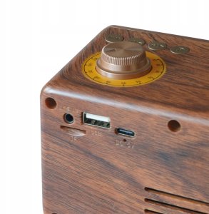 Radio Astar Nowoczesne radio w stylu vintage Tiross TS-464 3