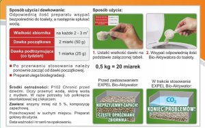 Bros Bio-Aktywator* do Szamb Saszetka 25 g Biodegradacja Eliminacja zapachu 4