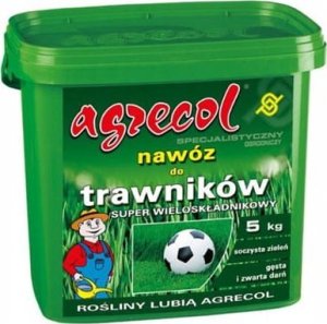 Agrecol Nawóz do trawników wieloskładnikowy 5kg bujny rozrost i zielony kolor 2