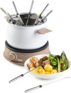 Domo DOMO DO736F Fondue wood white, 1500W 2