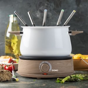 Domo DOMO DO736F Fondue wood white, 1500W 3