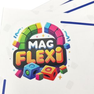 AIG Magnetyczne piankowe klocki - MagFlexi - 100 el. 13