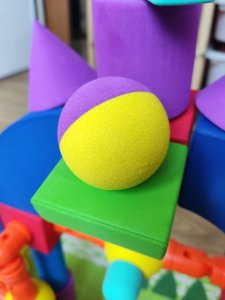 AIG Magnetyczne piankowe klocki - MagFlexi - 100 el. 6