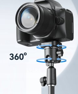 Głowica Ulanzi Głowica Adapter Uchwyt Statyw Studyjny 12mm 16mm Aparat Lampa 1/4" UKA F38 7