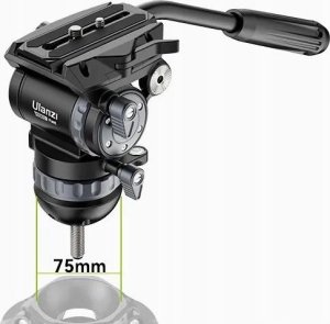 Głowica Ulanzi Profesjonalna Głowica Heavy Duty Video 360 Olejowa 75mm 10kg /  ULANZI / T045 6