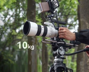 Głowica Ulanzi Profesjonalna Głowica Heavy Duty Video 360 Olejowa 75mm 10kg /  ULANZI / T045 8