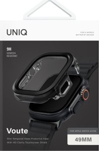 Uniq Etui UNIQ Voute do Apple Watch Ultra     49mm szkło hartowane czarny 5