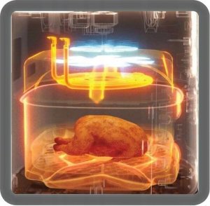 Frytkownica beztłuszczowa Vivax AIR FRYER FRYTKOWNICA BEZTŁUSZCZOWA DUŻA MOCNA 1875W 6L FRYTOWNICA 10