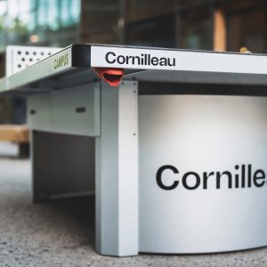 Stół do tenisa stołowego Cornilleau Stół tenisowy Campus 510m outdoor szary 8