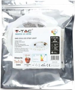 Taśma LED V-TAC Taśma LED Podwójna 1800LED 24V IP20 30W/m CRI90+ VT-2216 360-IP20 4000K 2400lm 5