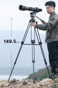 Statyw Ulanzi Profesjonalny STATYW do Filmowania VIDEO 25kg 149.5cm BOWL 75mm / Ulanzi / T047 4