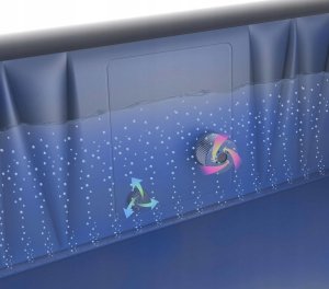 SPA ogrodowe MSpa Basen z hydromasażem dmuchane Bergen 8 osób SPA Bąbelki 12