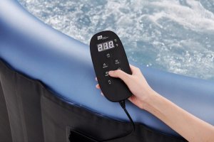 SPA ogrodowe MSpa Basen z hydromasażem dmuchane Bergen 8 osób SPA Bąbelki 16