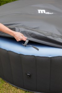 SPA ogrodowe MSpa Basen z hydromasażem dmuchane Bergen 8 osób SPA Bąbelki 17