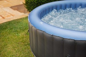 SPA ogrodowe MSpa Basen z hydromasażem dmuchane Bergen 8 osób SPA Bąbelki 23