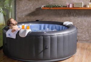 SPA ogrodowe MSpa Basen z hydromasażem dmuchane Bergen 8 osób SPA Bąbelki 27