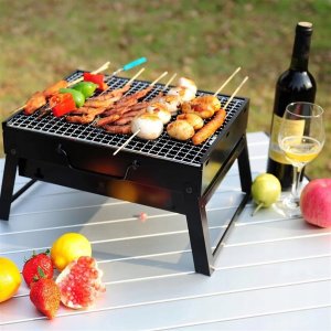 Grill ogrodowy turystyczny składany RC-K-933 czarny 5