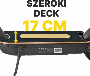Hulajnoga elektryczna Xrider Hulajnoga elektryczna XRIDER M10 Pro - Aplikacja KERS 1000W PEAK bateria LG 12