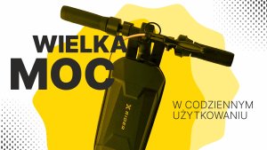Hulajnoga elektryczna Xrider Hulajnoga elektryczna XRIDER M10 Pro - Aplikacja KERS 1000W PEAK bateria LG 14