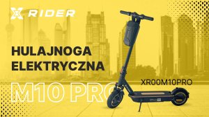 Hulajnoga elektryczna Xrider Hulajnoga elektryczna XRIDER M10 Pro - Aplikacja KERS 1000W PEAK bateria LG 2