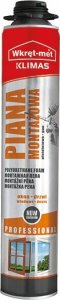 Quantec PIANA MONTAŻOWA PMPL-900-65L NISKOROZPRĘŻNA PUSZKA 880&nbsp;ml WKRĘT-MET KLIMAS 6