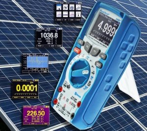 Green Cell PeakTech P 3440 multimetr graficzny 4 5/6-cyfrowy True RMS ochrona IP67 4