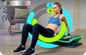 Medivon Płyta wibracyjna Bluefin 4D masaż polem magnetycznym 3 programy nowa 5