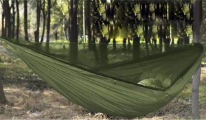 Trizand Hamak turystyczny z tarpem i moskitierą 260x140 cm 13
