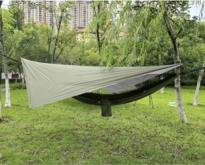 Trizand Hamak turystyczny z tarpem i moskitierą 260x140 cm 14