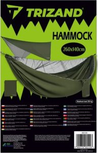 Trizand Hamak turystyczny z tarpem i moskitierą 260x140 cm 2