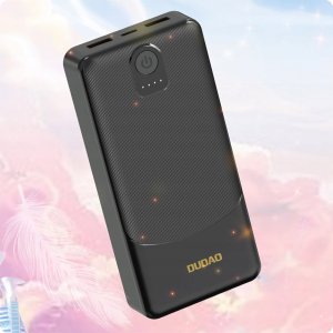 Powerbank Dudao Powerbank K10Pro 2.4A 20000mAh 2 x USB-A - czarny 3