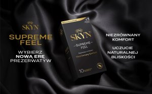 SKYN Skyn Supreme feel cienkie nielatektowe prezerwatywy 3szt. 3