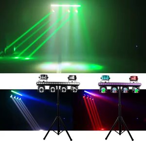 LIGHT4ME LIGHT4ME MT BAR 3 zestaw oświetleniowy multiefekt świetlny 4w1 4x głowica ruchoma beam 4x40W RGBW LED 2