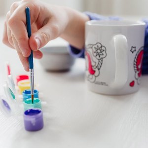 Scholastic US TOTUM Unicorn Paint Your Own Mug, 072121 6