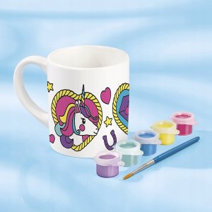 Scholastic US TOTUM Unicorn Paint Your Own Mug, 072121 7