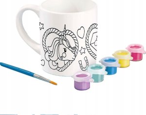 Scholastic US TOTUM Unicorn Paint Your Own Mug, 072121 9