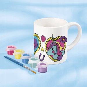 Scholastic US TOTUM Unicorn Paint Your Own Mug, 072121 10