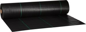 Funfit MOCNA AGROWŁÓKNINA MATA ANTYCHWASTOWA 1,1x50m 90g/m CZARNA AGROTKANINA 2