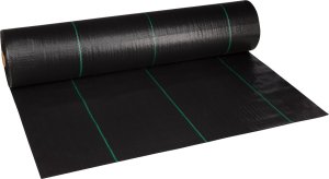 Funfit MOCNA AGROWŁÓKNINA MATA ANTYCHWASTOWA 1,1x50m 90g/m CZARNA AGROTKANINA 3