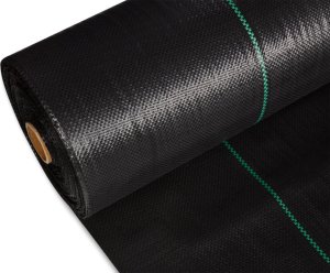 Funfit MOCNA AGROWŁÓKNINA MATA ANTYCHWASTOWA 1,1x50m 90g/m CZARNA AGROTKANINA 5