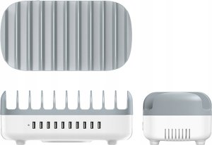 Ładowarka Orico Inteligentna stacja ładowania USB 10-portowa - biała 3