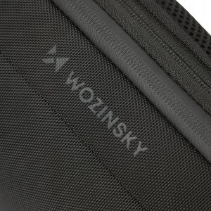 Wozinsky Plecak miejski Wozinsky Premium na jedno ramię, antykradzieżowy z organizerem i USB - czarny 6