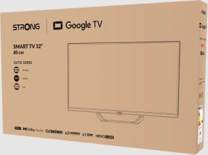 Telewizor Strong Strong SRT32HG6733C Telewizor 81,3 cm (32") HD Smart TV Wi-Fi Czarny 200 cd/m² 10