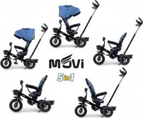 Milly Mally Rowerek Trójkołowy Movi Denim 14