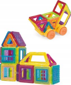 NoboKids Klocki Magnetyczne Konstrukcyjne Duże Panele 3D 11