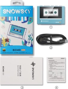 FiiO FIIO SNOWSKY ECHO MINI Przenośny odtwarzacz Hi-Res róźowy 9