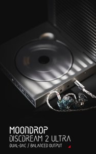 Moondrop MOONDROP DiscDream 2 Ultra przenośny odtwarzacz CD 2