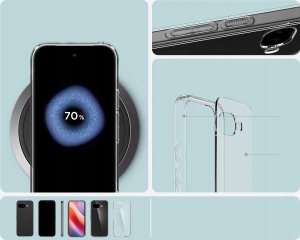 Spigen SPIGEN ULTRA HYBRID GOOGLE PIXEL 9A CRYSTAL CLEAR 13