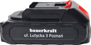 Piła łańcuchowa Bauerkraft Piła łańcuchowa akumulatorowa mini pilarka ręczna silnik bezszczotkowy 21V + walizka 6